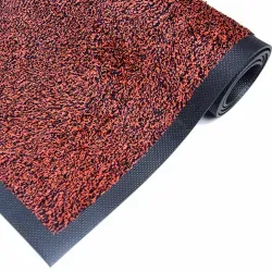 Baumwollmatte Bartex Schmutzfangmatte mit Baumwolle, rot 7453685150150     , Maße (B x L): 85 x 150 cm