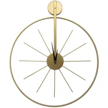 Art for the home Luxus Wanduhr Rund 55,0 cm 55cm gold