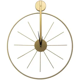 Art for the home Luxus Wanduhr Rund 55,0 cm 55cm gold