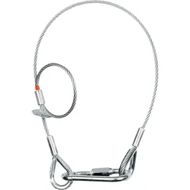 SAVEKING Safety Cable 5 mm - BGV-C1 WLL: 60 kg - 60 cm - Silber