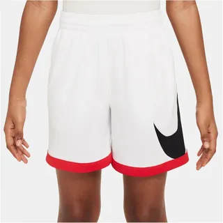 Nike Swoosh Multi+ Dri-FIT Shorts Jungen 100 - white/black/university red - 137-147