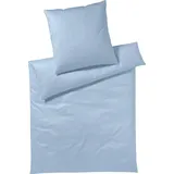 YES FOR BED Pure & Simple Uni bleu (155x220+80x80cm)