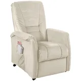 Livetastic Fernsehsessel, Beige, Textil, 77x107x88 cm, Made in EU, Stoffauswahl, Relaxfunktion, Netzbetrieb, Wohnzimmer, Sessel, Fernsehsessel