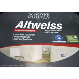 Schöner Wohnen Schnellrenovierfarbe Altweiss matt 10 l