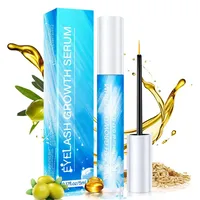 Wimpernserum Ohne Hormone, Wimpernwachstumsserum, Lash Serum Augenbrauenverstärker und Wimpernserum Lashes Wimpern Serum für längeres, Dickeres, Volleres, Stärkeres Wachstum Vegan