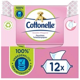 Cottonelle® Cottonelle Feuchtes Toilettenpapier Sensitive Pflegend Parfümfrei 12x42 St