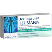 Heumann Dexibuprofen HEUMANN 200 mg Filmtabletten