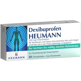 Heumann Dexibuprofen HEUMANN 200 mg Filmtabletten