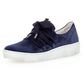 Gabor Sneaker Low Damen Weite E Marine/Off-White 39