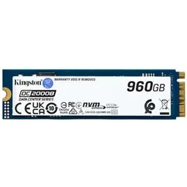 Kingston Data Center DC2000B - SSD - Enterprise - 960 GB - intern - M.2 2280 - PCIe 4.0 x4 (NVMe)