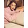 Betty & Co Strickpullover mit Lurexfaden Rose Melange 40