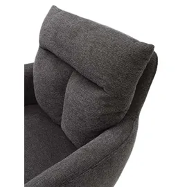 Stolkom Barhocker SOFIA drehbar Metall 180 ° Schwarz