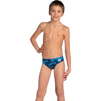 Badehose Slip Kinder Arena - Camo blau, blau, Gr. 140 - 10 Jahre