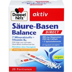 DOPPELHERZ Säure-Basen Balance DIRECT Pellets 20 St.
