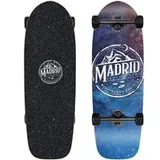 Madrid Marty 29 25 Cruiser Skateboard Galaxy - blau