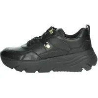 GEOX Damen D DIAMANTA E Sneaker, Black, 37 EU