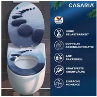 CASARIA - Toilettendeckel, mit Absenkautomatik MDF rostfreie Scharniere, wc