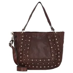 Campomaggi Shopper Tasche Leder 34 cm moro