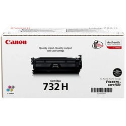 Canon Tonerpatrone 732 HC Toner schwarz schwarz