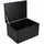 Creative Deco Holzkiste 40 x 30 x 24 cm 1-tlg. schwarz