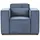 Fun Möbel Sessel Waldo Stoff Poso 1-St. 75 x 85 x 85 cm Blau