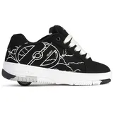 Heelys Rollschuhe Kolect Glow, Sneaker mit 1 Rolle pro Schuh - Glow In The Dark-Design schwarz 33 EU