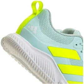 adidas Court Team 2.0 Damen Hallenschuhe, (Türkis 8 42 EU