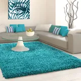 Ayyildiz Life Shaggy 1500 Hochflorteppich 60 x 110 cm türkis