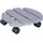 Wagner Creo Pflanzenroller Ø 29 cm grau
