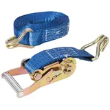 Spanngurt Spanngurt mit Ratschengriff und J-Haken 6 m x 38 mm Leistung: 750 kg
