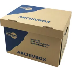 VEPATIM 10x Archivbox Lagerbox 400x320x290mm extrem stabil bis 250kg stapelbar