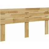 vidaXL Kopfteil 160 cm Massivholz Eiche, Bettkopfteil, Doppelkopfteil, Doppelbett-Kopfteil, Bettkopfteile, Kopfteil für Doppelbett, Bett Zubehör