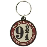 HARRY POTTER - Plattform 9 3/4 – Gummi-Schlüsselanhänger, mehrfarbig, Einheitsgröße