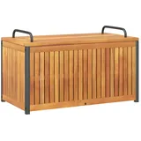 vidaXL Gartenbox 85 x 45 x 45/53 cm Braun