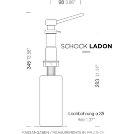 Schock Spülmittelspender Chrom