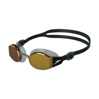 Speedo Schwimmbrille Speedo Mariner Pro Mirror, (1-St), Mit verspiegelten Gläsern für blendfreie Sicht und Sonnenschutz schwarz