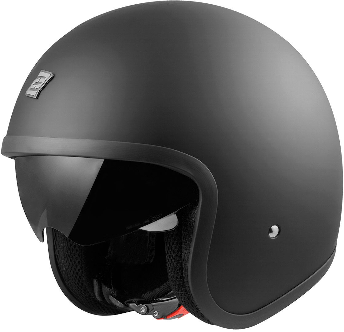 Bogotto V537 Solid Jet Helm, zwart, XS