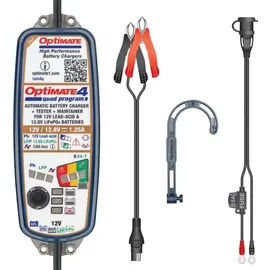 TecMate Optimate 4 Quad Program, Ladegerät