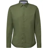s.Oliver Slim Fit Langarmhemd grün L