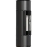 Kaminofen aus Stahl KRATKI AMBLER Ø 150 7 kW - Schwarz