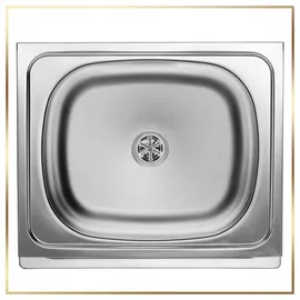 stamar Spülenschrank 50 cm Eiche Sonoma 50 x 0 x 0 cm Braun