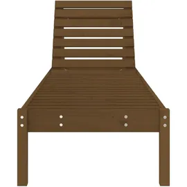 vidaXL Sonnenliege 199,5 x 60 x 74 cm Honigbraun