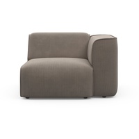 RAUM.ID Sessel »Merid«, als Modul oder separat verwendbar, für individuelle Zusammenstellung, grau