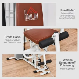 Homcom Kraftstation Weiß