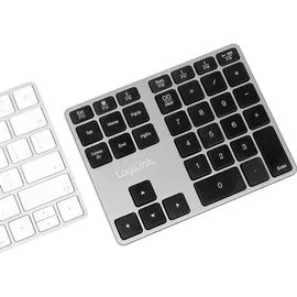 Logilink Keypad - Aluminium, Space Grey, Bluetooth (ID0187)