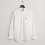 GANT Hemd Regular Fit Popeline leicht strapazierfähig pflegeleicht«, mit Label Stickerei auf der Brusttasche,