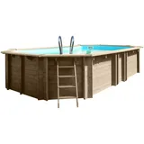 Gre POOL-SET Kieferfarben - 472x146x672 cm