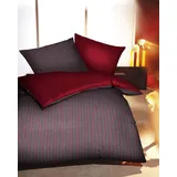 KAEPPEL Eternity Combo Mako-Satin rubin rot 155 x 220 cm + 80 x 80 cm