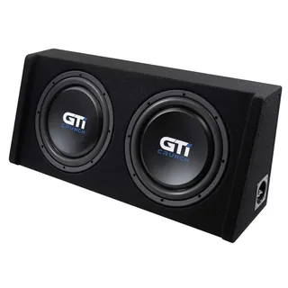 Crunch 30 cm (12') Gehäusesubwoofer mit Passiv-Membran