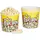 Relaxdays Popcorneimer gelb 2,8 l, 6 St.